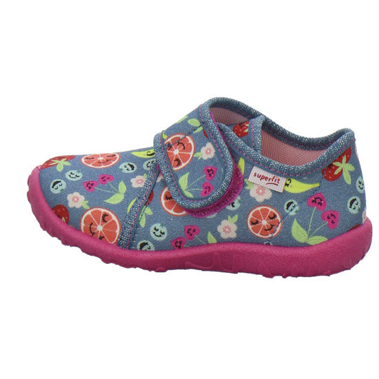 Superfit Hausschuhe Kinder Unisex - Kinder Spotty Denim