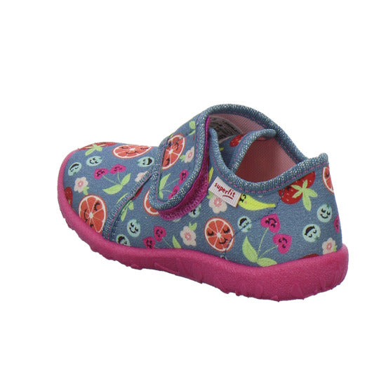 Superfit Hausschuhe Kinder Unisex - Kinder Spotty Denim