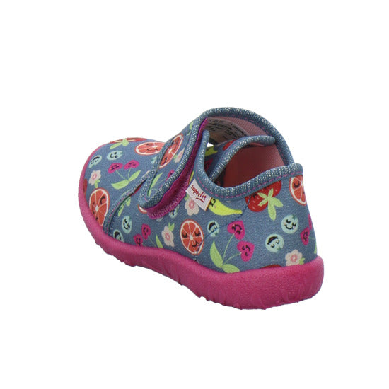 Superfit Hausschuhe Kinder Unisex - Kinder Spotty Denim