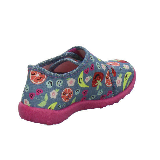 Superfit Hausschuhe Kinder Unisex - Kinder Spotty Denim