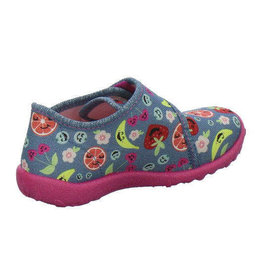 Superfit Hausschuhe Kinder Unisex - Kinder Spotty Denim