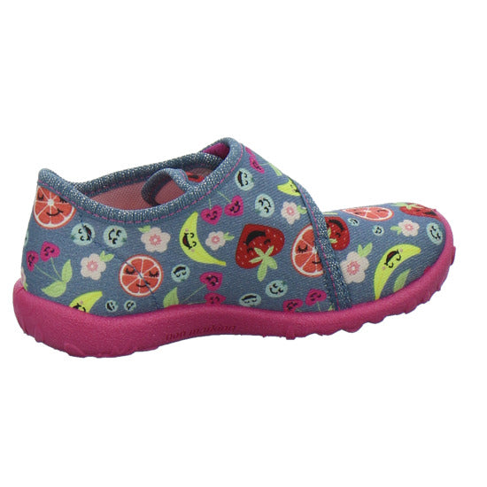 Superfit Hausschuhe Kinder Unisex - Kinder Spotty Denim