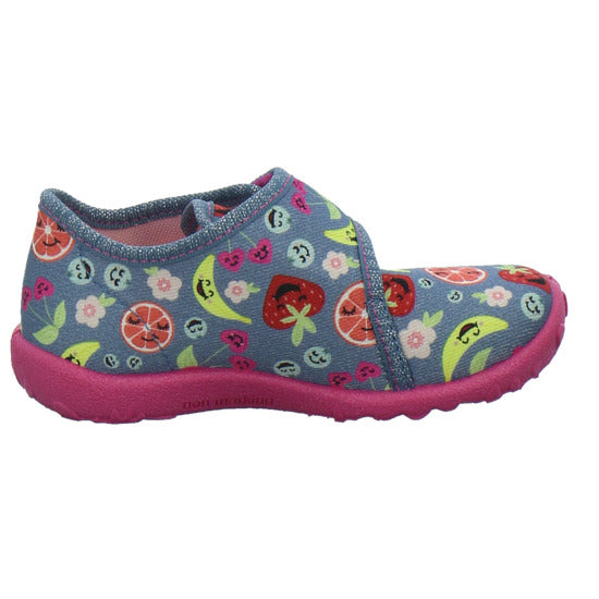 Superfit Hausschuhe Kinder Unisex - Kinder Spotty Denim
