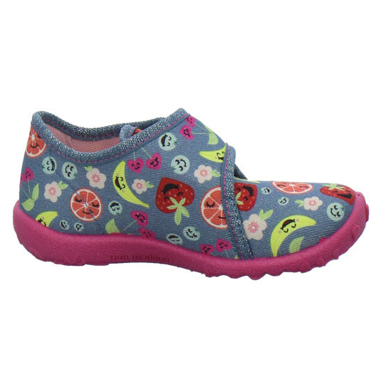 Superfit Hausschuhe Kinder Unisex - Kinder Spotty Denim