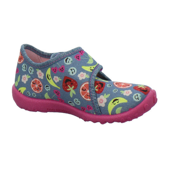 Superfit Hausschuhe Kinder Unisex - Kinder Spotty Denim