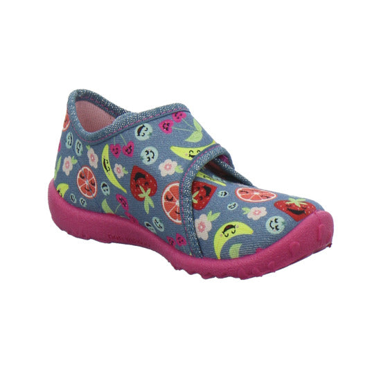 Superfit Hausschuhe Kinder Unisex - Kinder Spotty Denim
