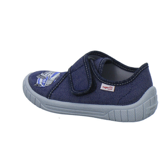 Superfit Hausschuhe Kinder Unisex - Kinder Bill Dunkelblau