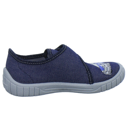 Superfit Hausschuhe Kinder Unisex - Kinder Bill Dunkelblau