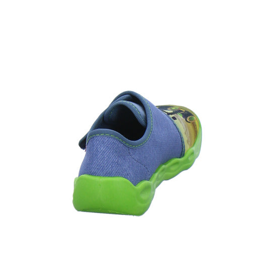 Superfit Hausschuhe Kinder Unisex - Kinder Bubble Blau-kombi