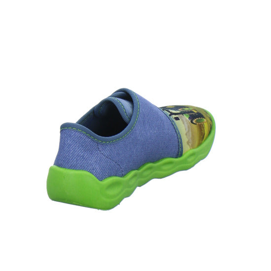 Superfit Hausschuhe Kinder Unisex - Kinder Bubble Blau-kombi
