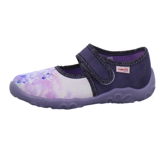 Superfit Bonny Hausschuhe Kinder Violett - 360° Ansicht