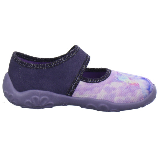 Superfit Bonny Hausschuhe Kinder Violett - 360° Ansicht