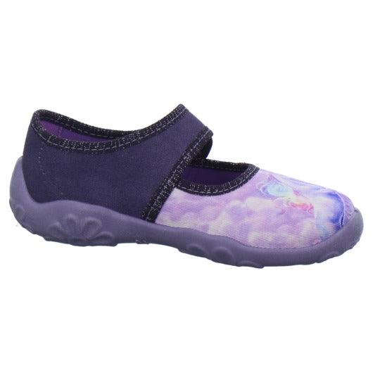 Superfit Bonny Hausschuhe Kinder Violett - 360° Ansicht