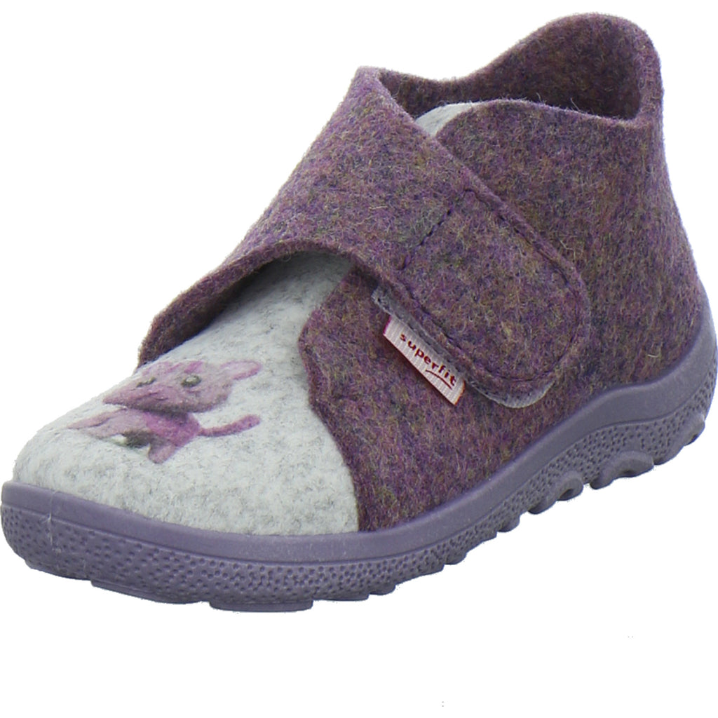 Superfit Hausschuhe Kinder Unisex - Kinder Hellgrau