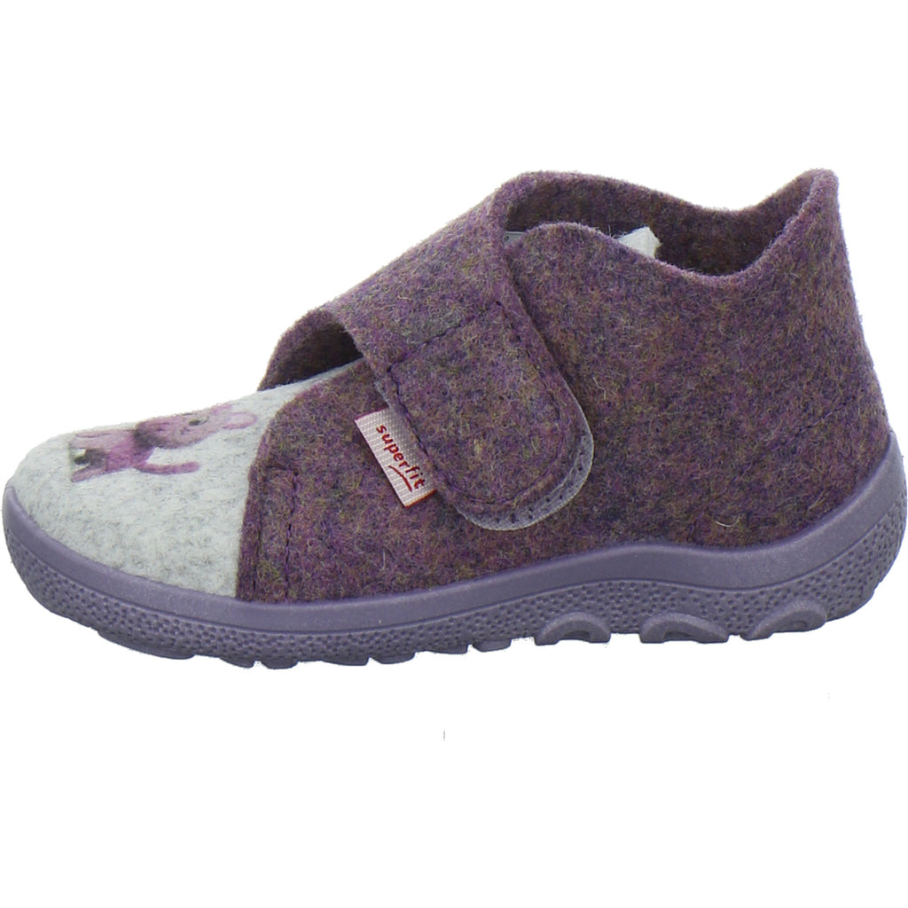 Superfit Hausschuhe Kinder Unisex - Kinder Hellgrau