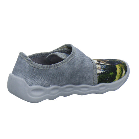 Superfit Bubble Hausschuhe Kinder Grau-kombi - 360° Ansicht
