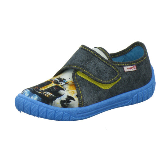 Superfit Hausschuhe Kinder Unisex - Kinder Bill Grau-kombi