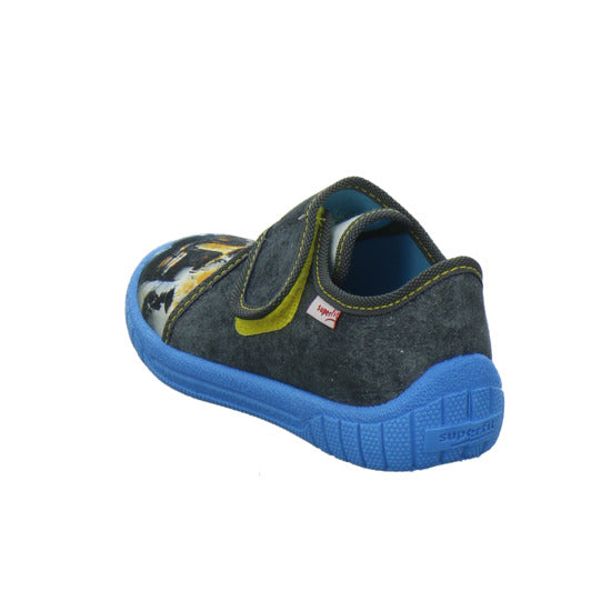 Superfit Hausschuhe Kinder Unisex - Kinder Bill Grau-kombi