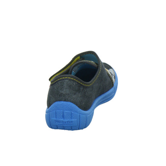 Superfit Hausschuhe Kinder Unisex - Kinder Bill Grau-kombi
