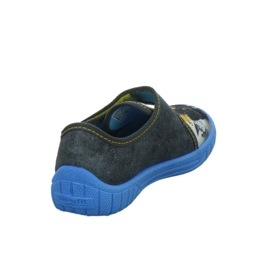 Superfit Hausschuhe Kinder Unisex - Kinder Bill Grau-kombi