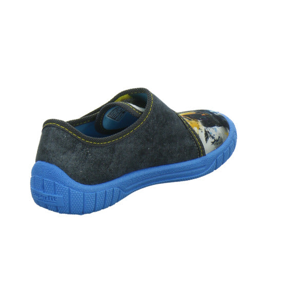 Superfit Hausschuhe Kinder Unisex - Kinder Bill Grau-kombi