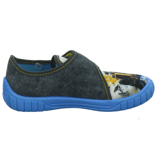 Superfit Hausschuhe Kinder Unisex - Kinder Bill Grau-kombi
