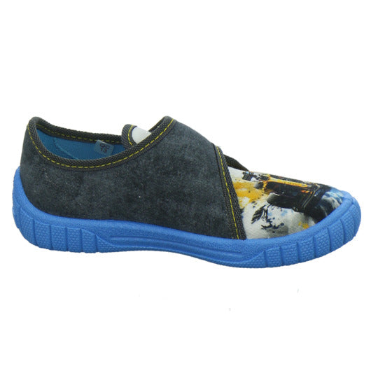 Superfit Hausschuhe Kinder Unisex - Kinder Bill Grau-kombi
