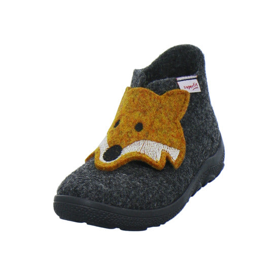 Superfit Hausschuhe Kinder Unisex - Kinder Happy Octi Grau-kombi