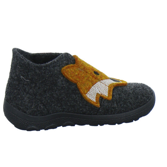 Superfit Hausschuhe Kinder Unisex - Kinder Happy Octi Grau-kombi