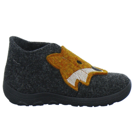 Superfit Hausschuhe Kinder Unisex - Kinder Happy Octi Grau-kombi