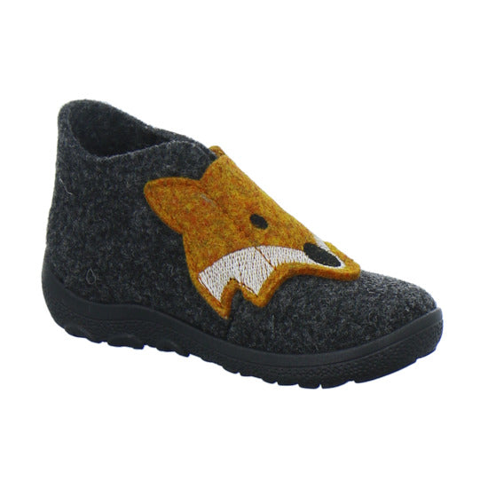 Superfit Hausschuhe Kinder Unisex - Kinder Happy Octi Grau-kombi