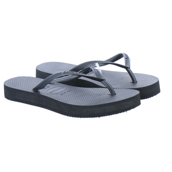 Havaianas Damen Damen Slim Flatform Schwarz