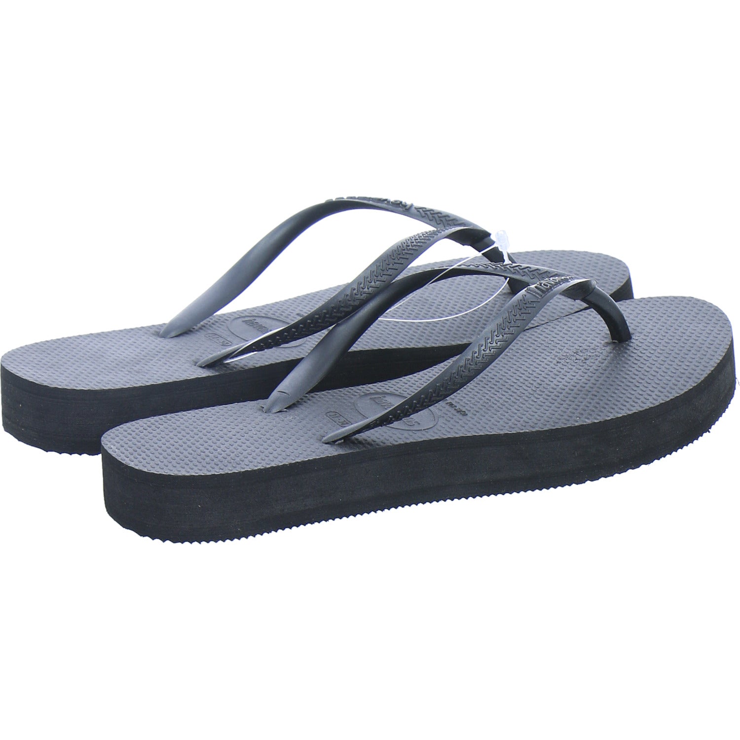 Havaianas Damen Damen Slim Flatform Schwarz