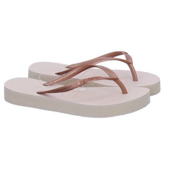 Havaianas Damen Damen Slim Flatform Rosa