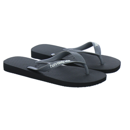 Havaianas Damen Damen Top Logo Anthrazit