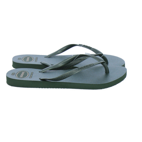 Havaianas Damen Damen Slim Gloss oliv
