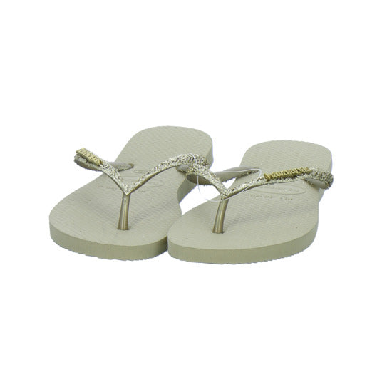 Havaianas Damen Damen Slim Glitter Gold