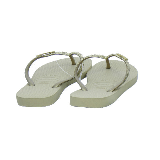 Havaianas Damen Damen Slim Glitter Gold