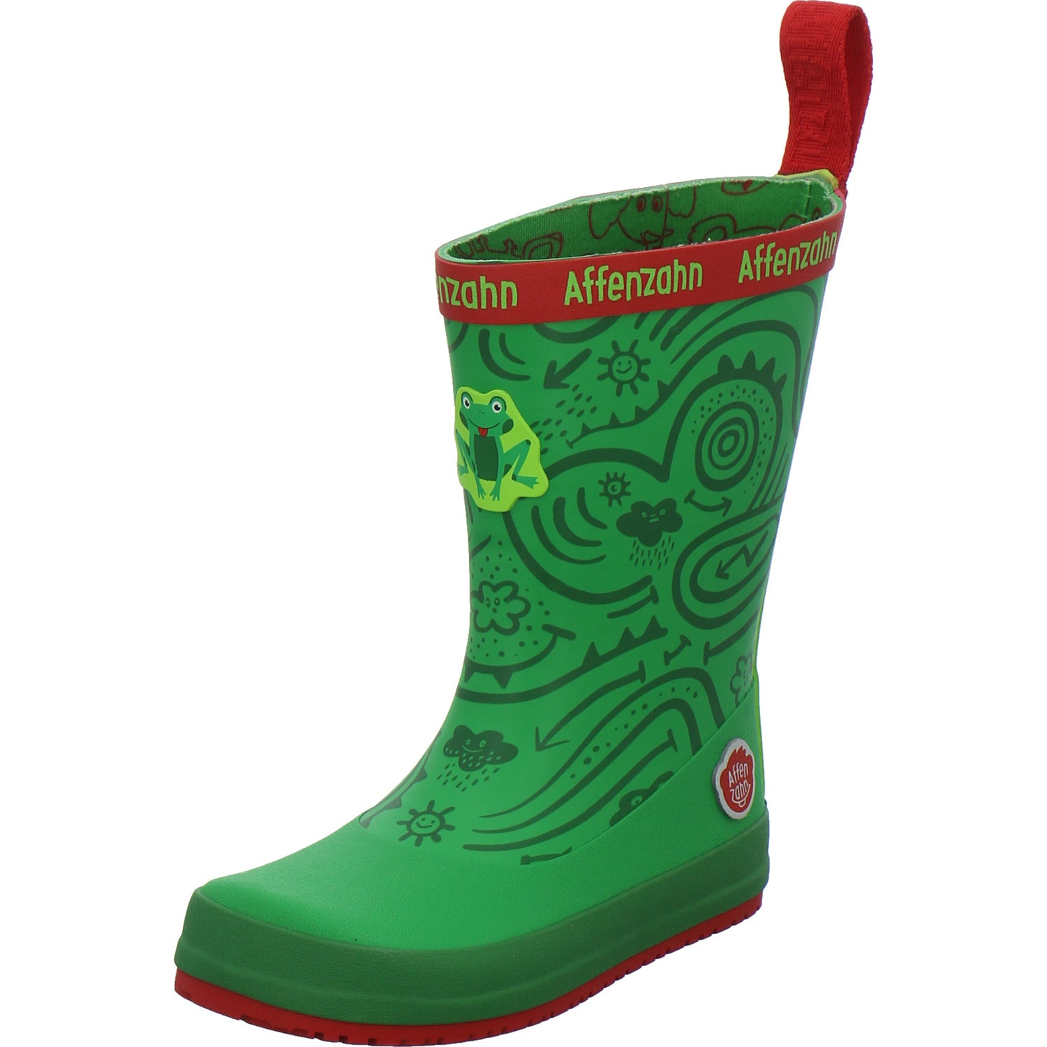 Affenzahn Damen Unisex - Kinder Vegan Plashy grün