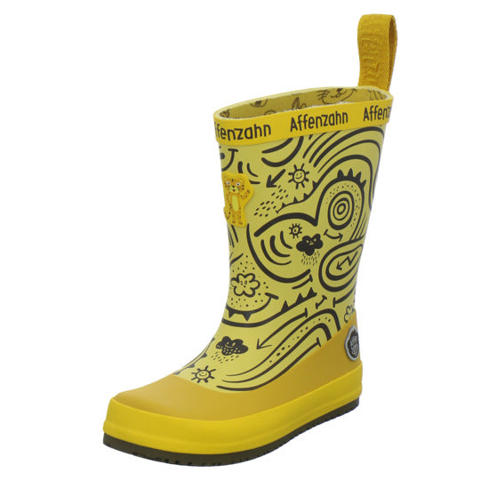 Affenzahn Damen Unisex - Kinder Vegan Plashy Gelb