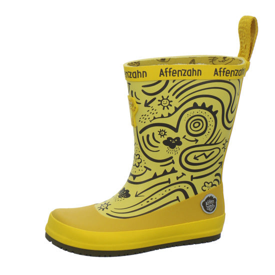 Affenzahn Damen Unisex - Kinder Vegan Plashy Gelb