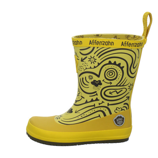 Affenzahn Damen Unisex - Kinder Vegan Plashy Gelb