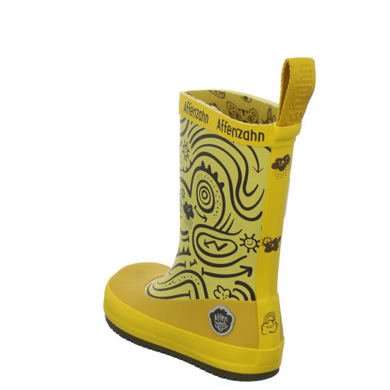 Affenzahn Damen Unisex - Kinder Vegan Plashy Gelb