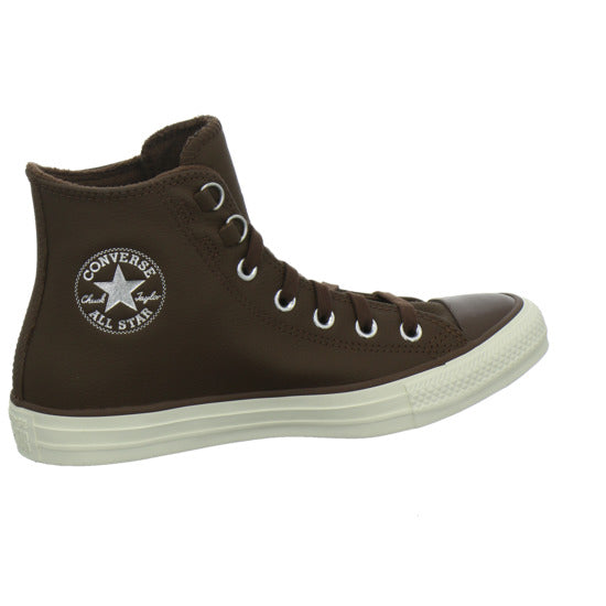 Converse Turnschuhe Damen CTAS HI TOTALLY FUDGED/EGRET Dunkelbraun