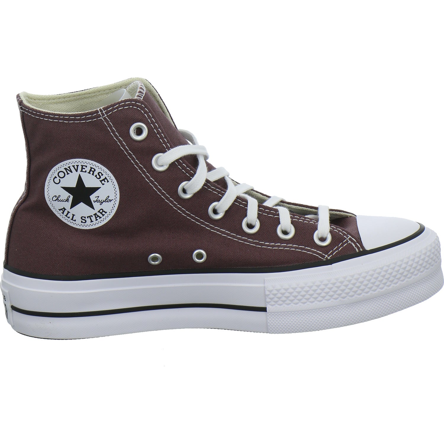 Converse LIFT HI TRAIL MIXED/NATUR Turnschuhe Bordeaux