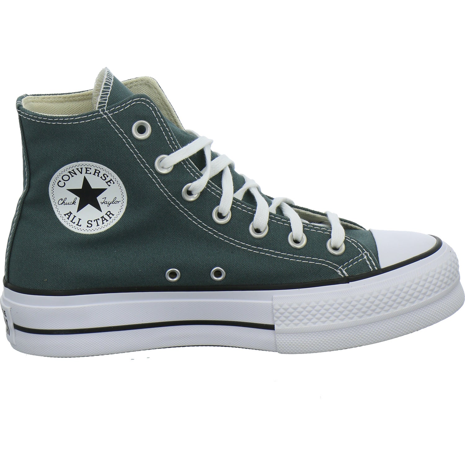 Converse LIFT HI TRUE NATURE/NATUR Turnschuhe grün