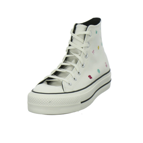 Converse CTAS LIFT HI VINTAGE WHITE/VIN Turnschuhe Weiß-kombi