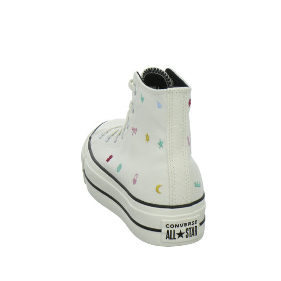 Converse CTAS LIFT HI VINTAGE WHITE/VIN Turnschuhe Weiß-kombi