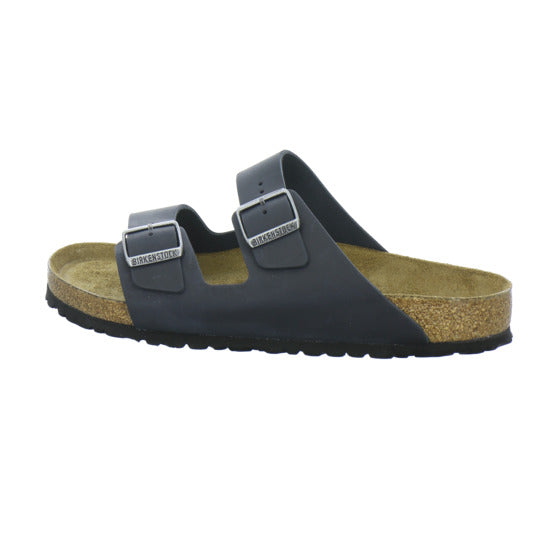 Birkenstock Arizona Herren Pantoletten Schwarz - 360° Ansicht
