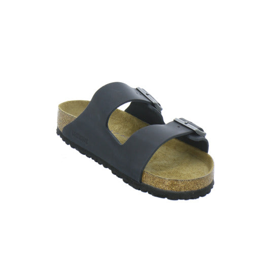 Birkenstock Arizona Herren Pantoletten Schwarz - 360° Ansicht